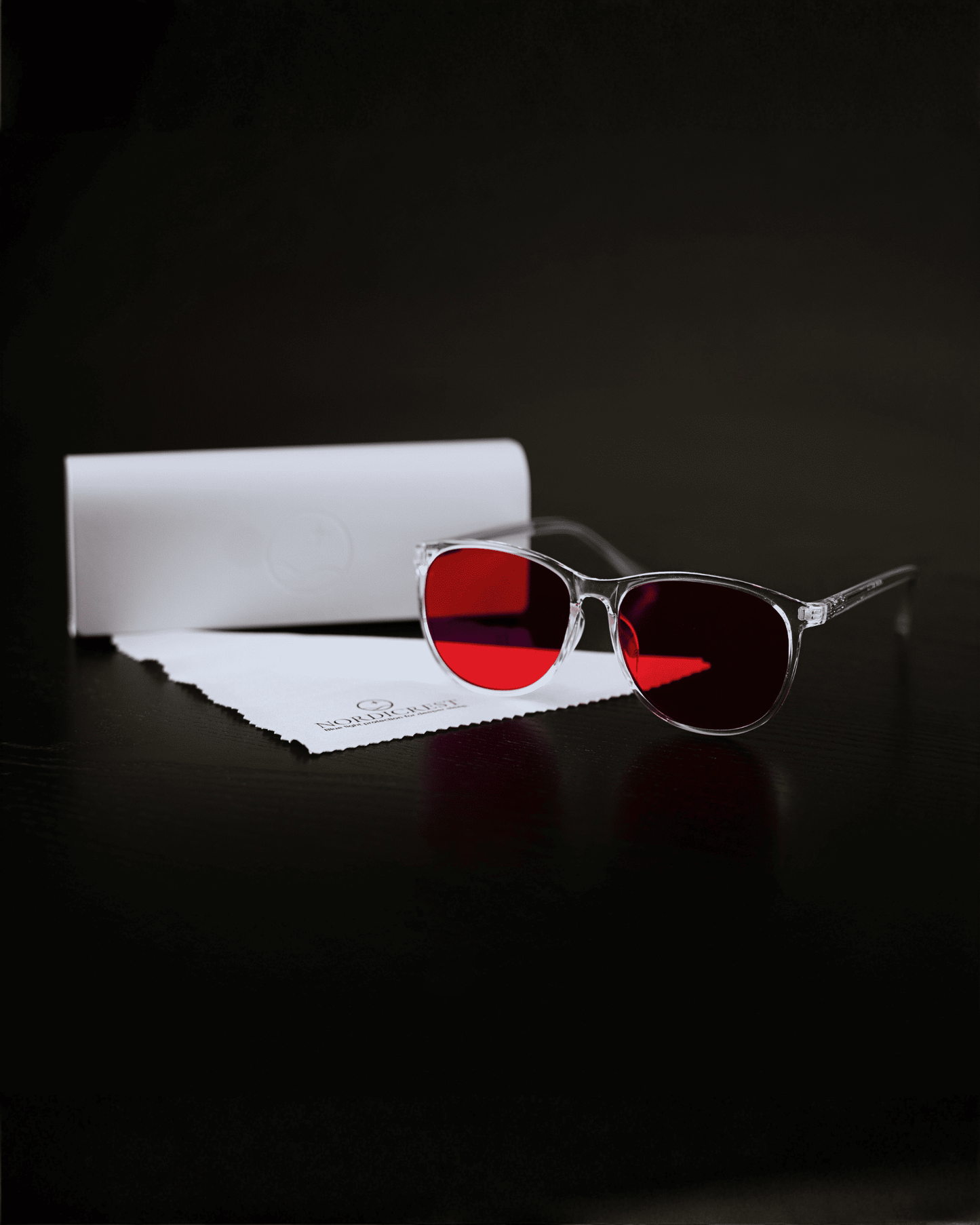 Nordic XL Transparent Frame Blue Light Glasses