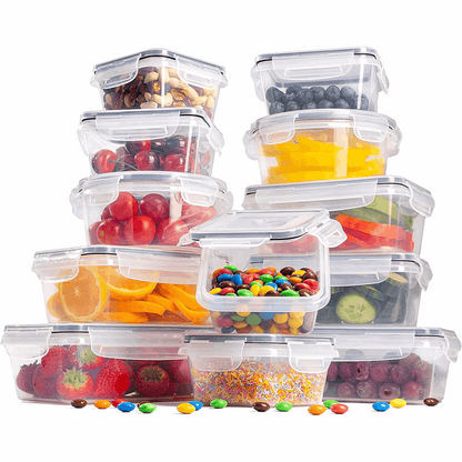 12-Piece Airtight Food Storage Container Set, Nuovva
