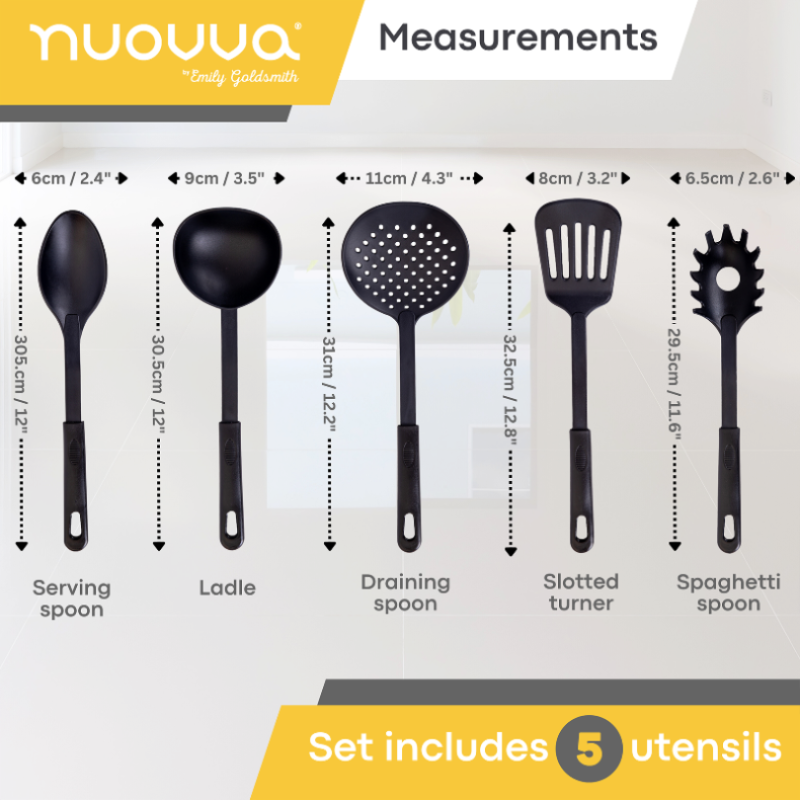 Kitchen Cookware Set of 5, 8, 15 & 35pcs with Lids - Multiple Colours
