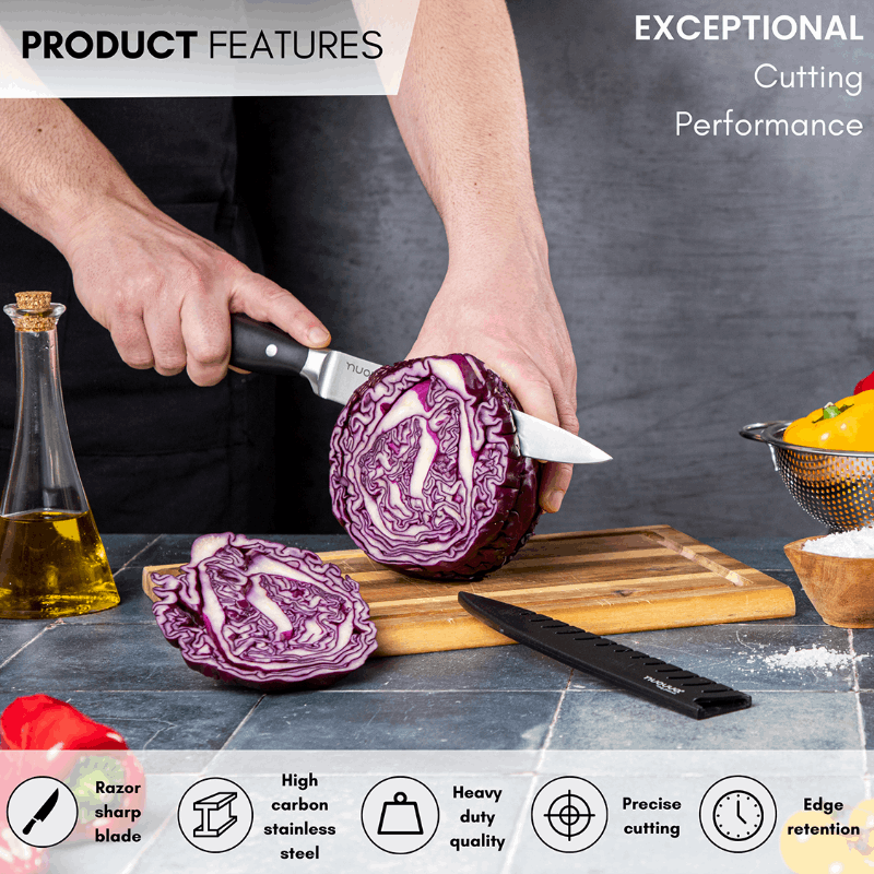 8-Inch Stainless Steel Slicing Filleting Knife, Nuovva
