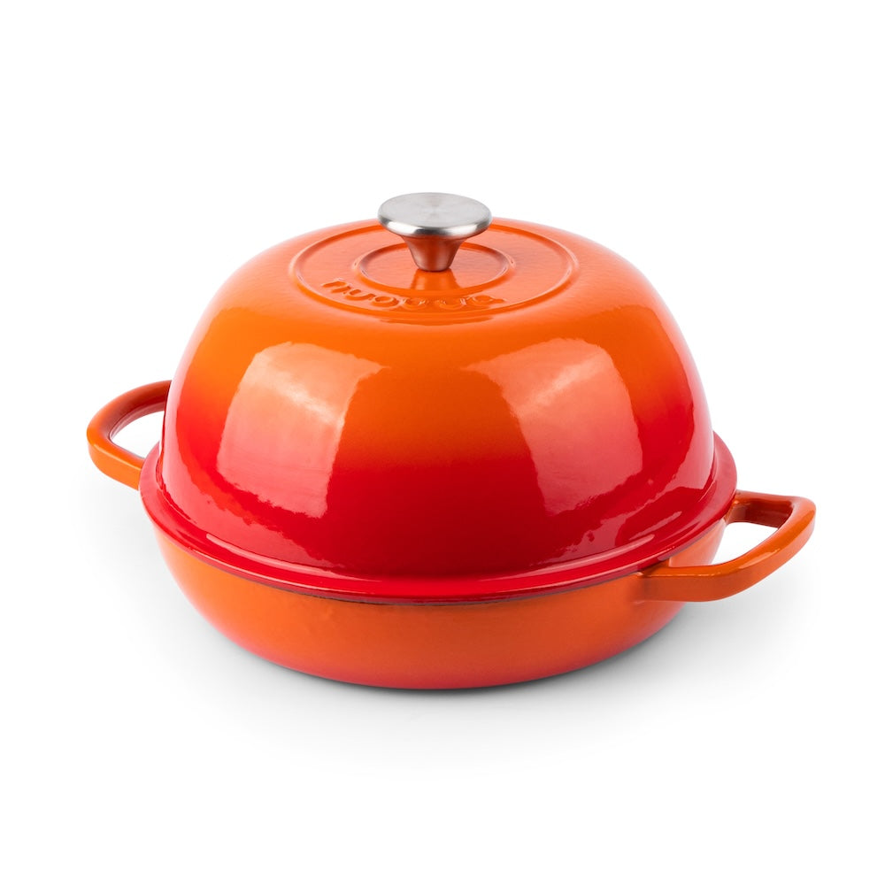 Enamelled Cast Iron Dutch Oven Bread Pot, Nuovva