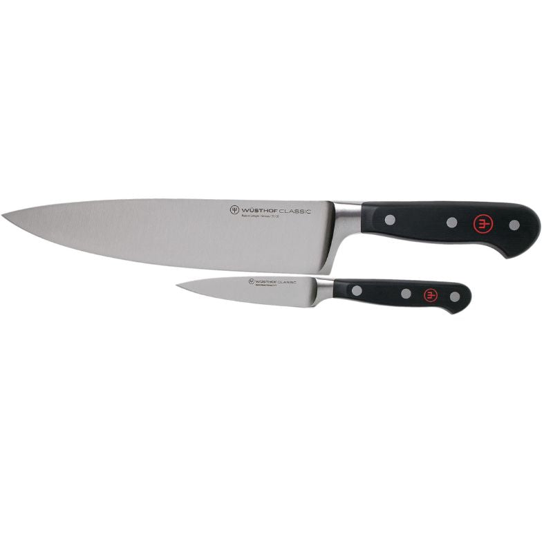 Wüsthof Classic 2-Piece Knife Starter Set | Black | (WU9755)