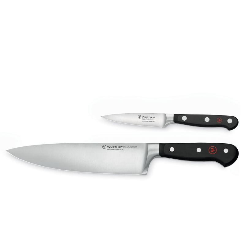 Wüsthof Classic 2-Piece Knife Starter Set | Black | (WU9755)