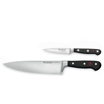 Wüsthof Classic 2-Piece Knife Starter Set | Black | (WU9755)