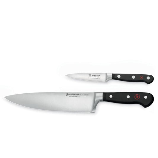 Wüsthof Classic 2-Piece Knife Starter Set | Black | (WU9755)