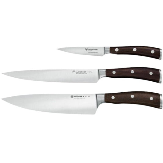 Ikon Collection 3-Piece Knife Set (WU9600), by Wüsthof