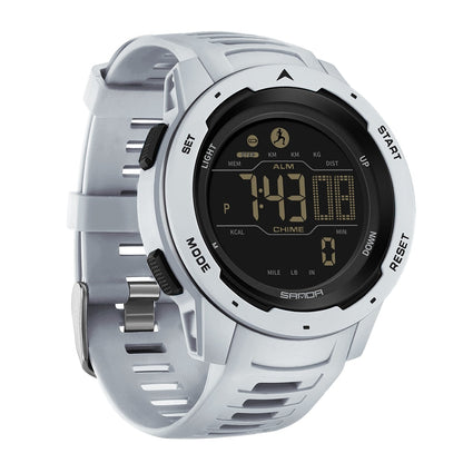 Essantials | Waterproof Military Pedometer Digital Watch