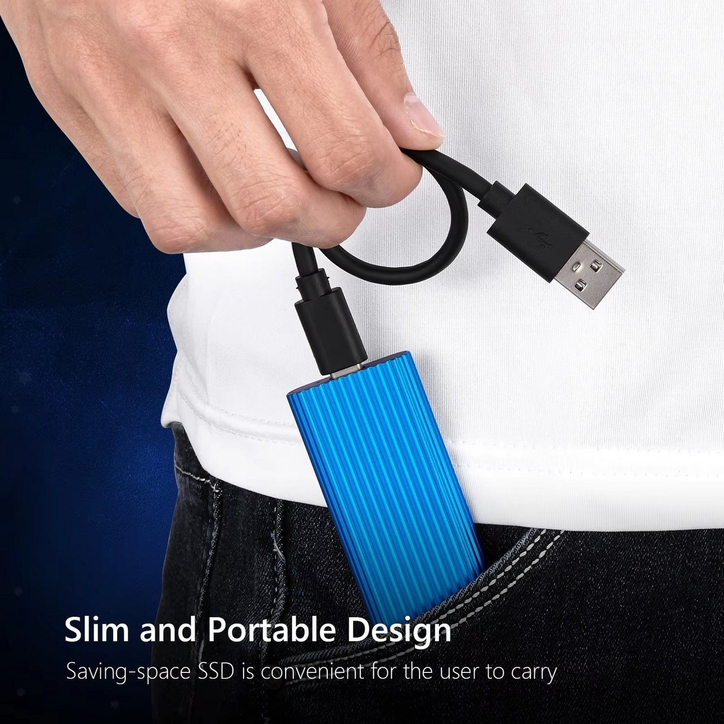BowLift | Ultra-Fast Portable SSD - USB 3.1 Solid State Drive