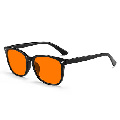 Essantials orange Lenses black  Frame  Blue Light Blocker Glasses 3.0