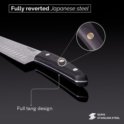 67-Layer Japanese Style Santoku Knife, Nuovva