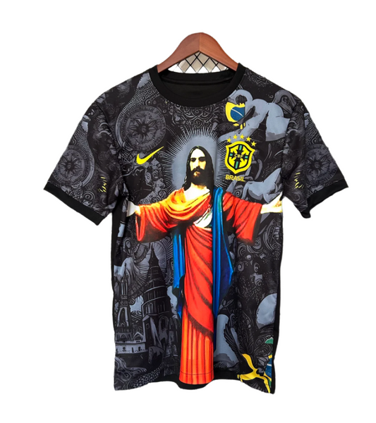 Brasiliens Jesus Kristus Frelseren-specialtrøje 25/26