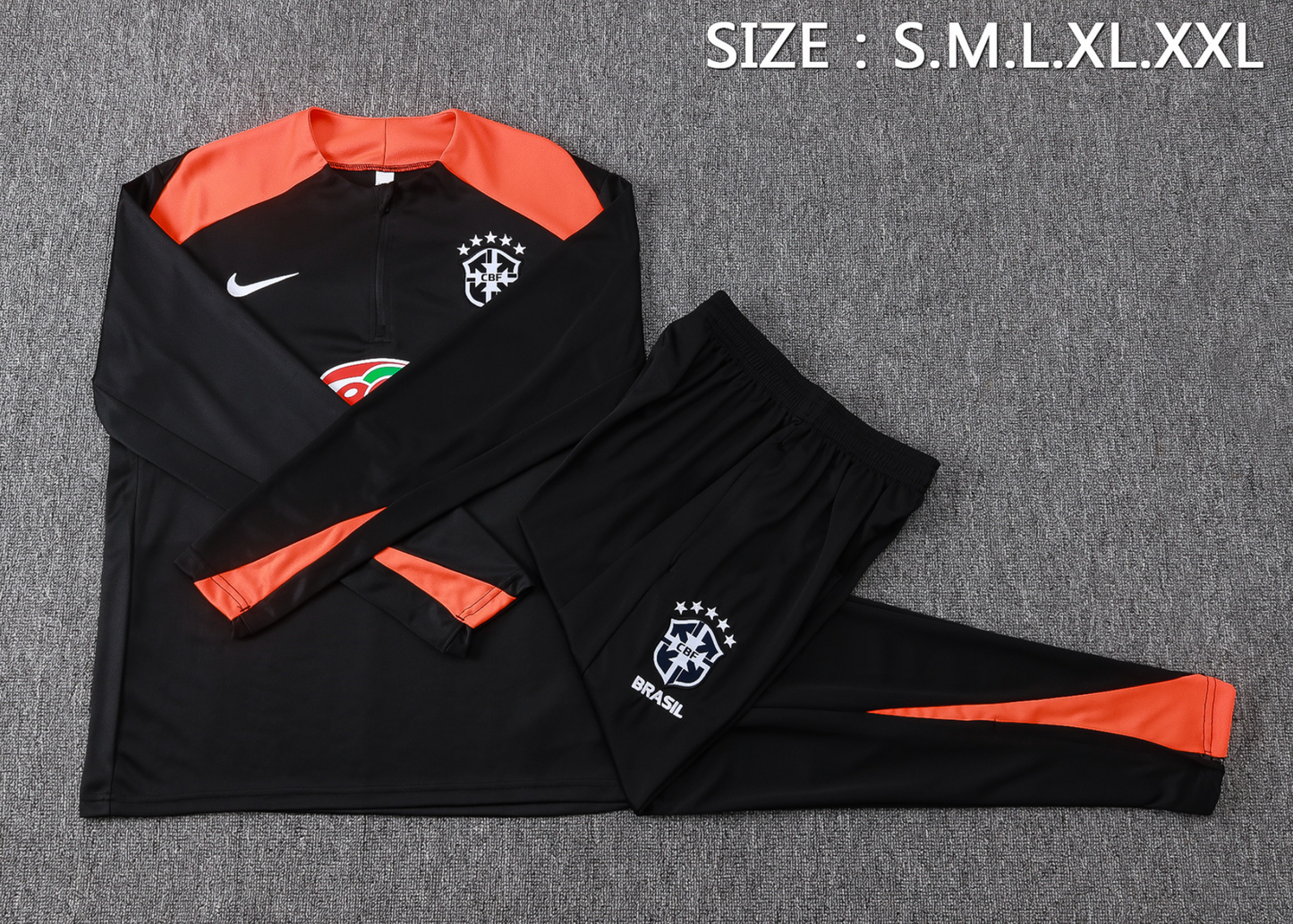 Brazil 2027 Black Tracksuit Guarana