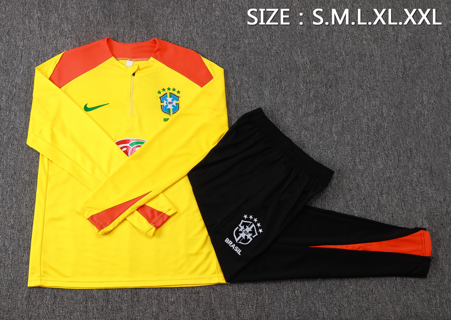 Brazil 2027 Yellow Tracksuit Guarana