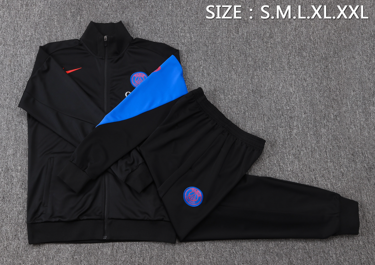 PSG 2026/2027 Black Tracksuit