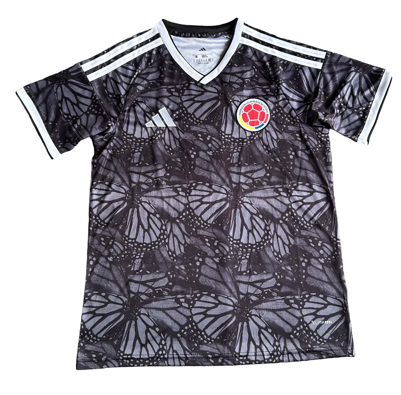 Colombia 2026 black butterfly jersey