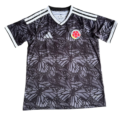 Colombia 2026 black butterfly jersey