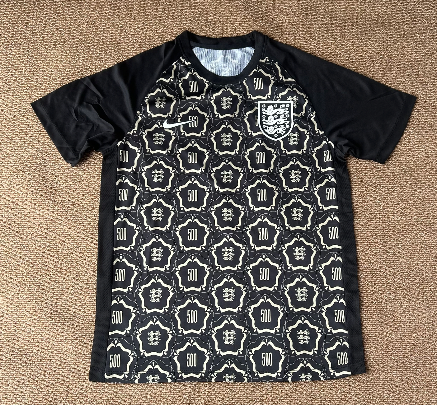 England 2026/2027 Black Pre-Match Jersey