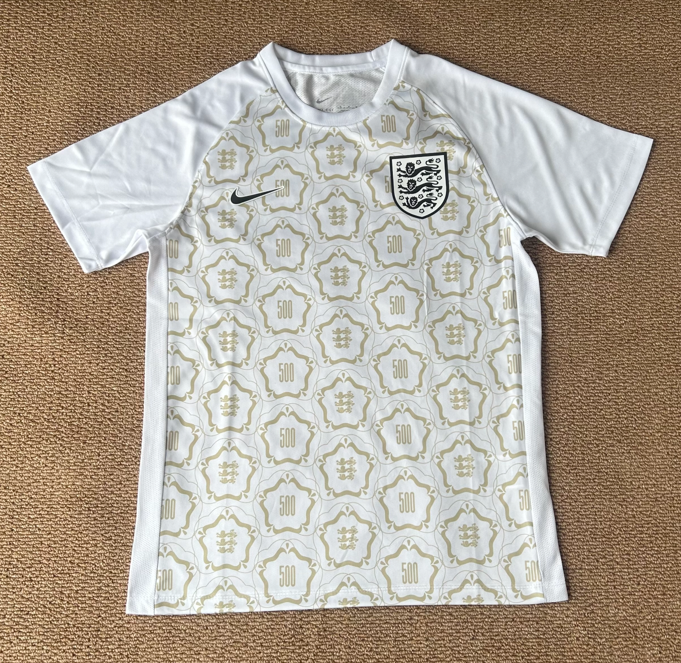England 2026/2027 White Pre-Match Jersey