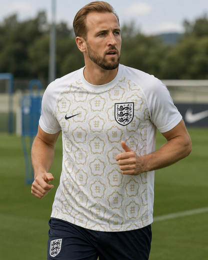 England 2026/2027 White Pre-Match Jersey