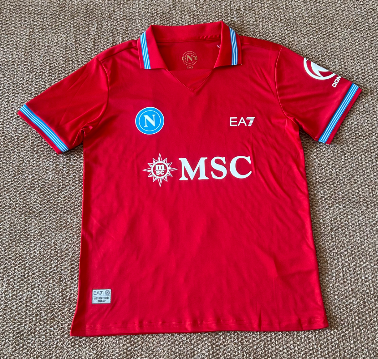 Napoli Third Kit Red Jersey 2026/2027