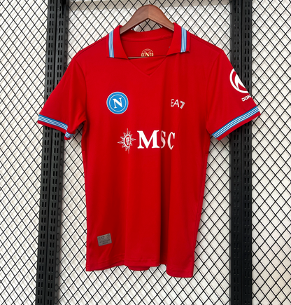 Napoli Third Kit Red Jersey 2026/2027