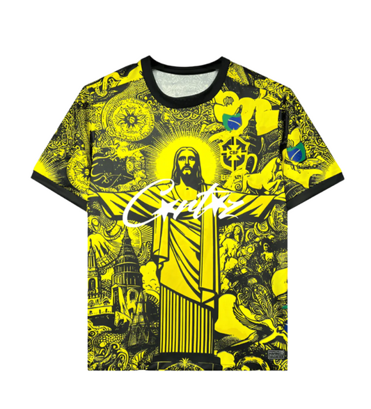 Brasiliens Jesus x Corteiz-specialsæt i gul