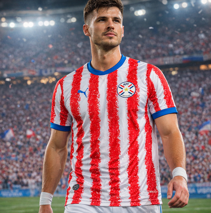 Paraguay World Cup kit 2026