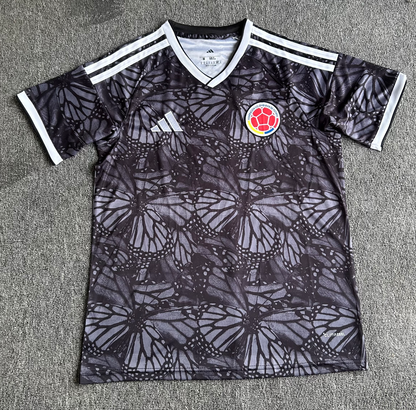 Colombia 2026 black butterfly jersey