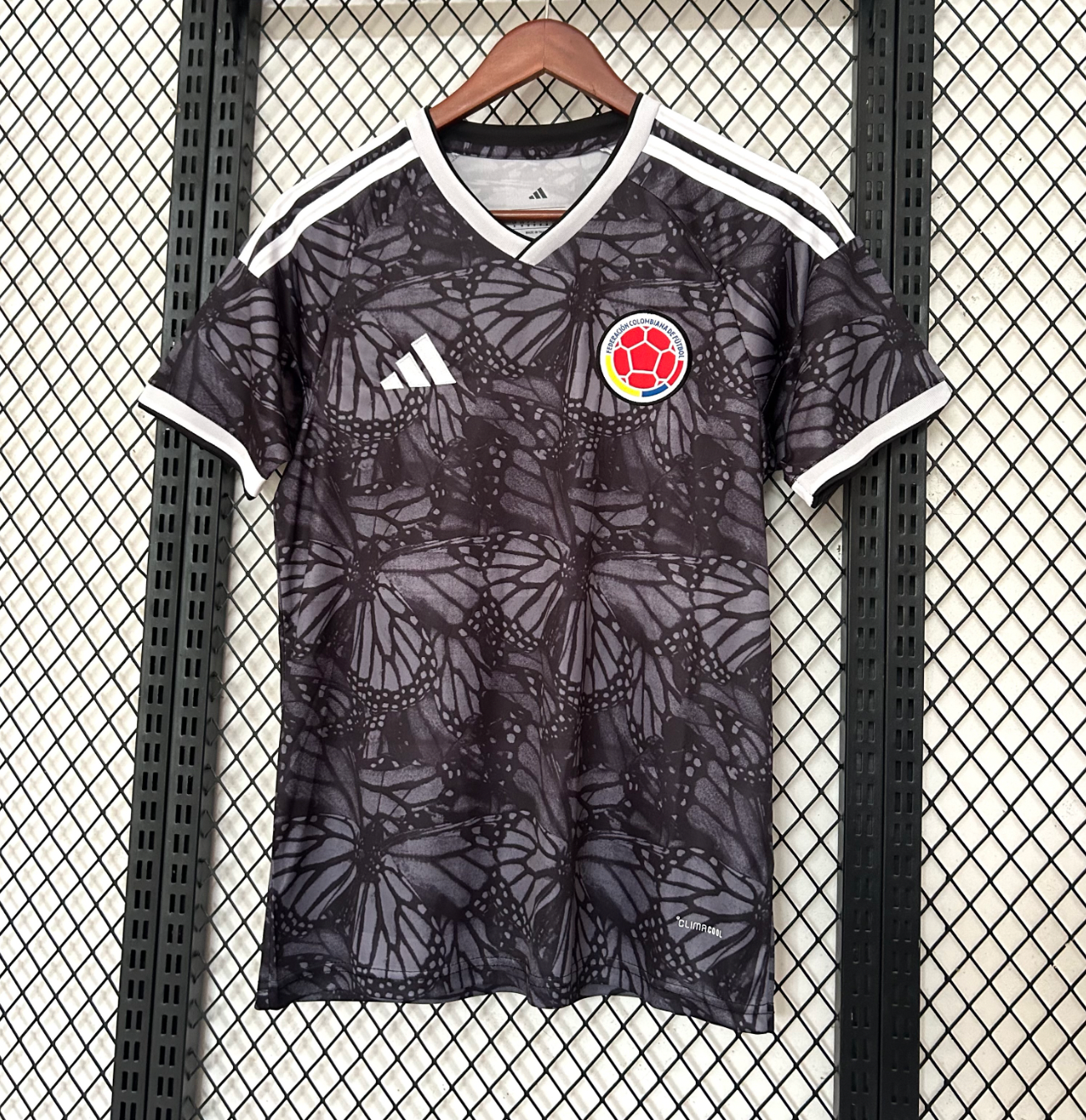 Colombia 2026 black butterfly jersey