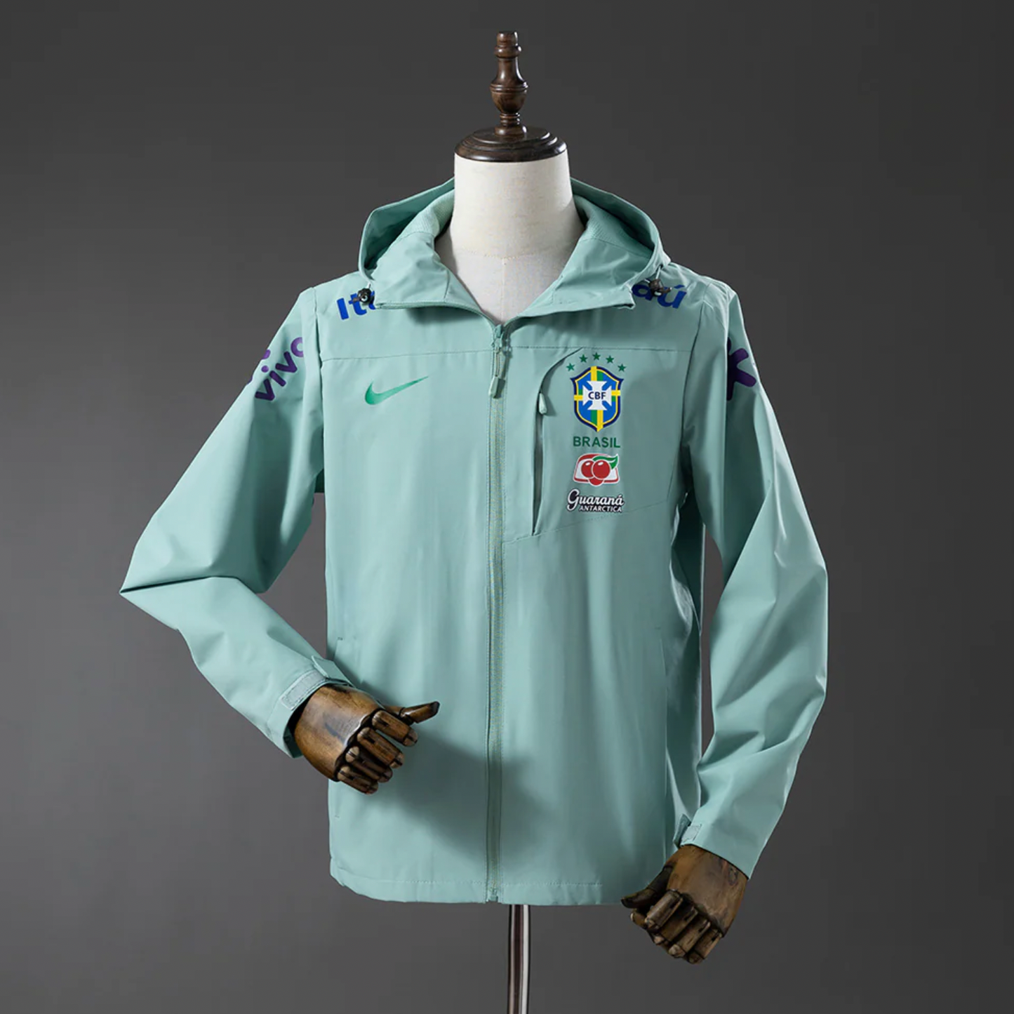 Brazil Green windbreaker Jacket