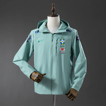 Brazil Green windbreaker Jacket