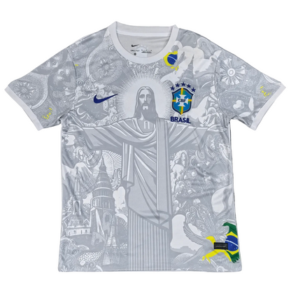 Brazil Jesus jersey 2026, Brazil white special edition jersey