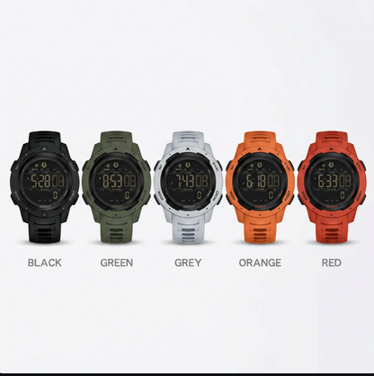 Essantials | Waterproof Military Pedometer Digital Watch