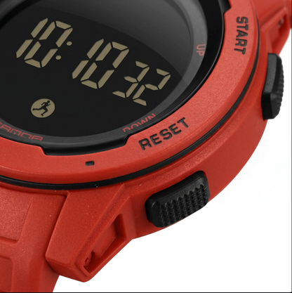 Essantials | Waterproof Military Pedometer Digital Watch