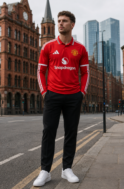 Manchester United 2026/2027 Long Sleeve Jersey