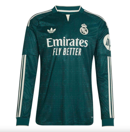 Real Madrid 2026/2027 Away Jersey Long Sleeve