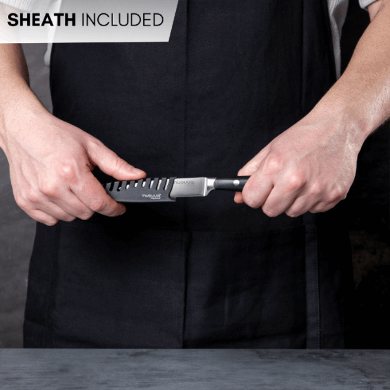 3.5-Inch High Carbon Stainless Steel Paring Knife, Nuovva