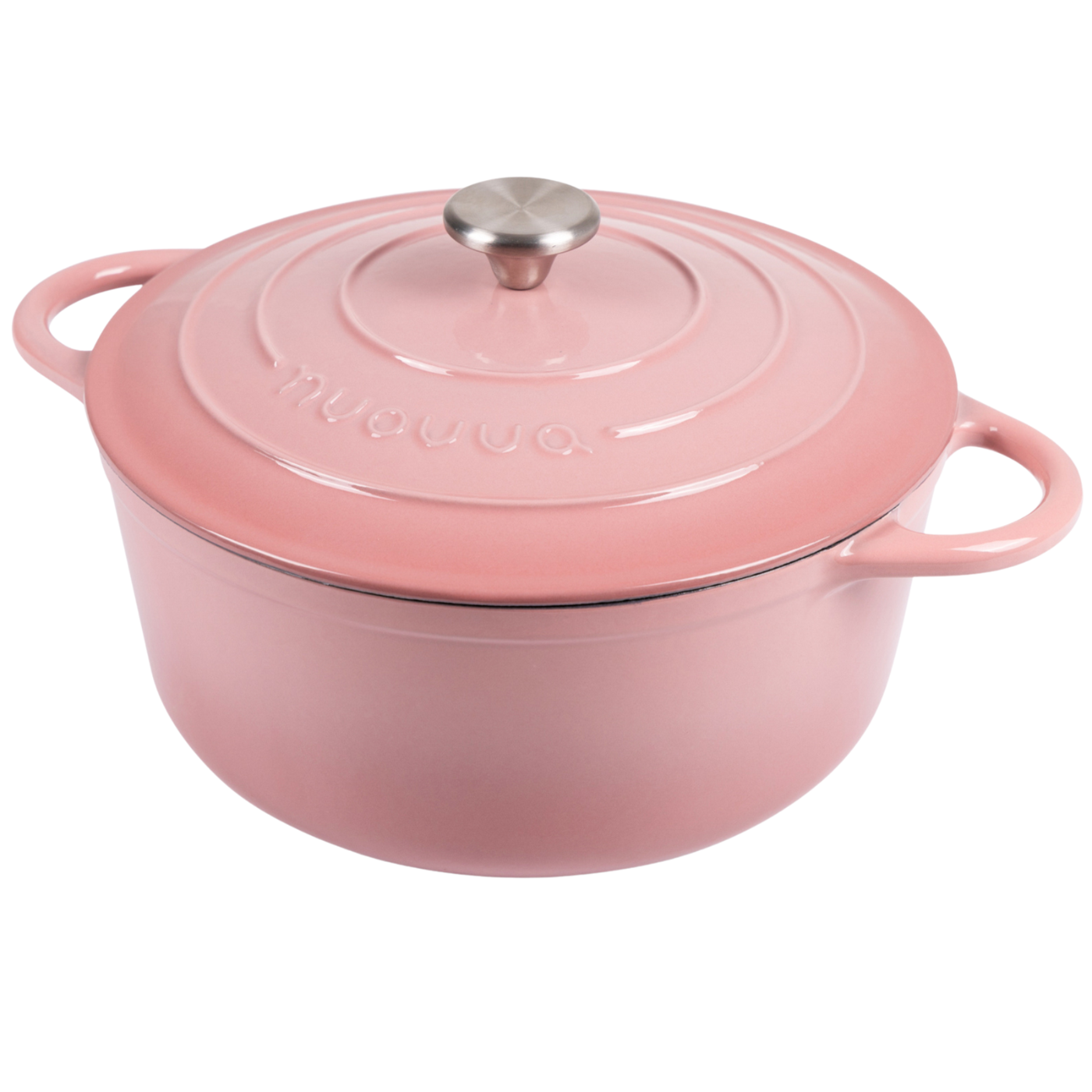 Enamelled Cast Iron Dutch Oven Casserole Pot, Nuovva