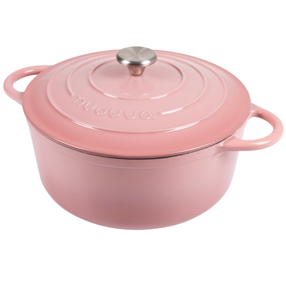 Enamelled Cast Iron Dutch Oven Casserole Pot, Nuovva