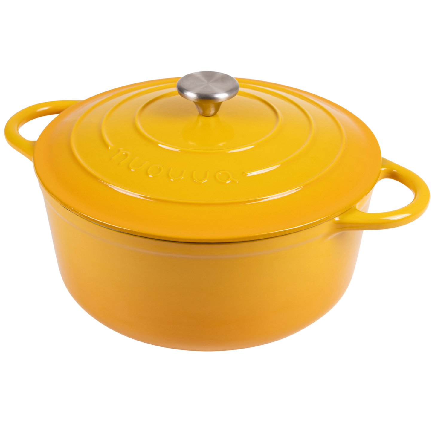 Enamelled Cast Iron Dutch Oven Casserole Pot, Nuovva