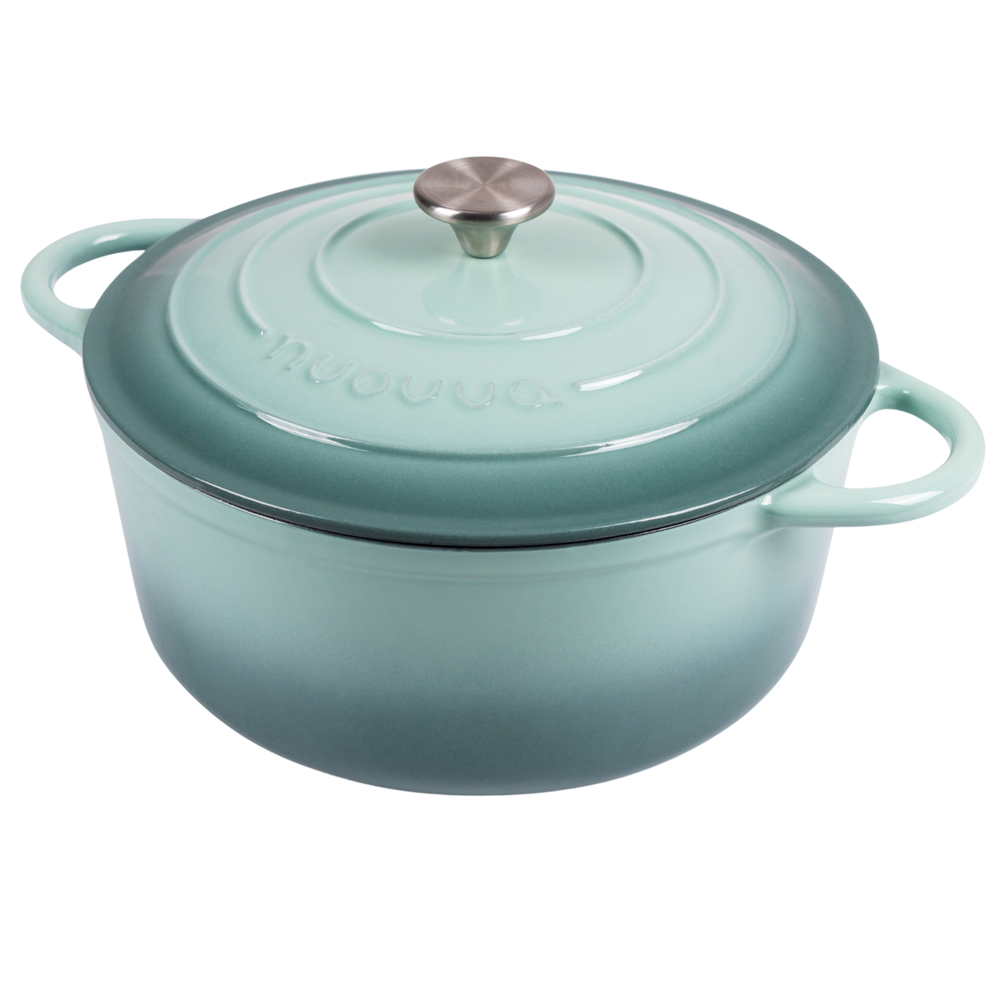 Enamelled Cast Iron Dutch Oven Casserole Pot, Nuovva