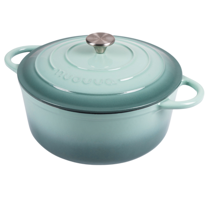 Enamelled Cast Iron Dutch Oven Casserole Pot, Nuovva