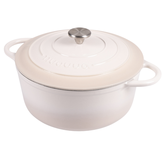 Enamelled Cast Iron Dutch Oven Casserole Pot, Nuovva