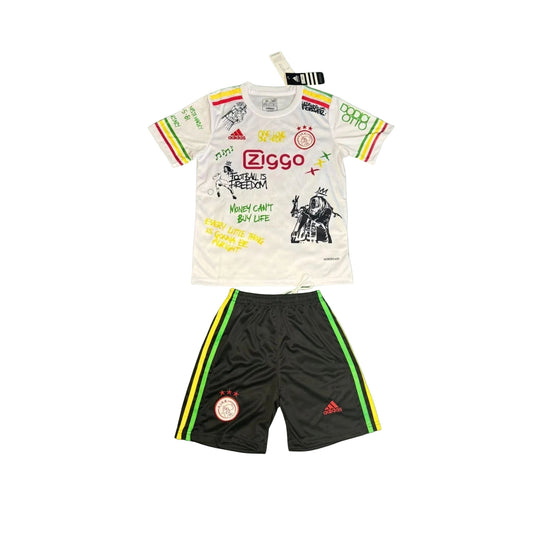 Ajax Bob Marley-hvid børnetrøje