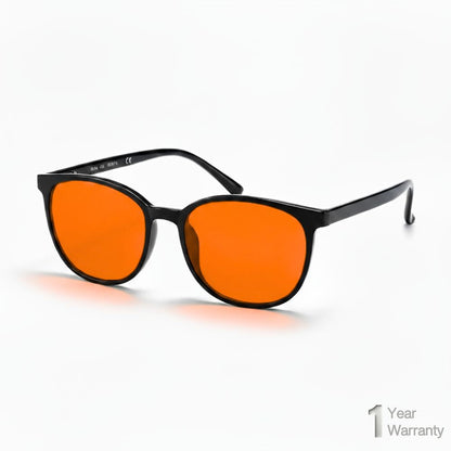 Essantials Orange Lenses Grey Frame  Blue Light Blocker Glasses 3.0