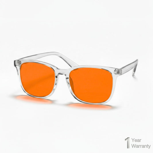 Essantials Orange Lenses Grey Frame  Blue Light Blocker Glasses 3.0