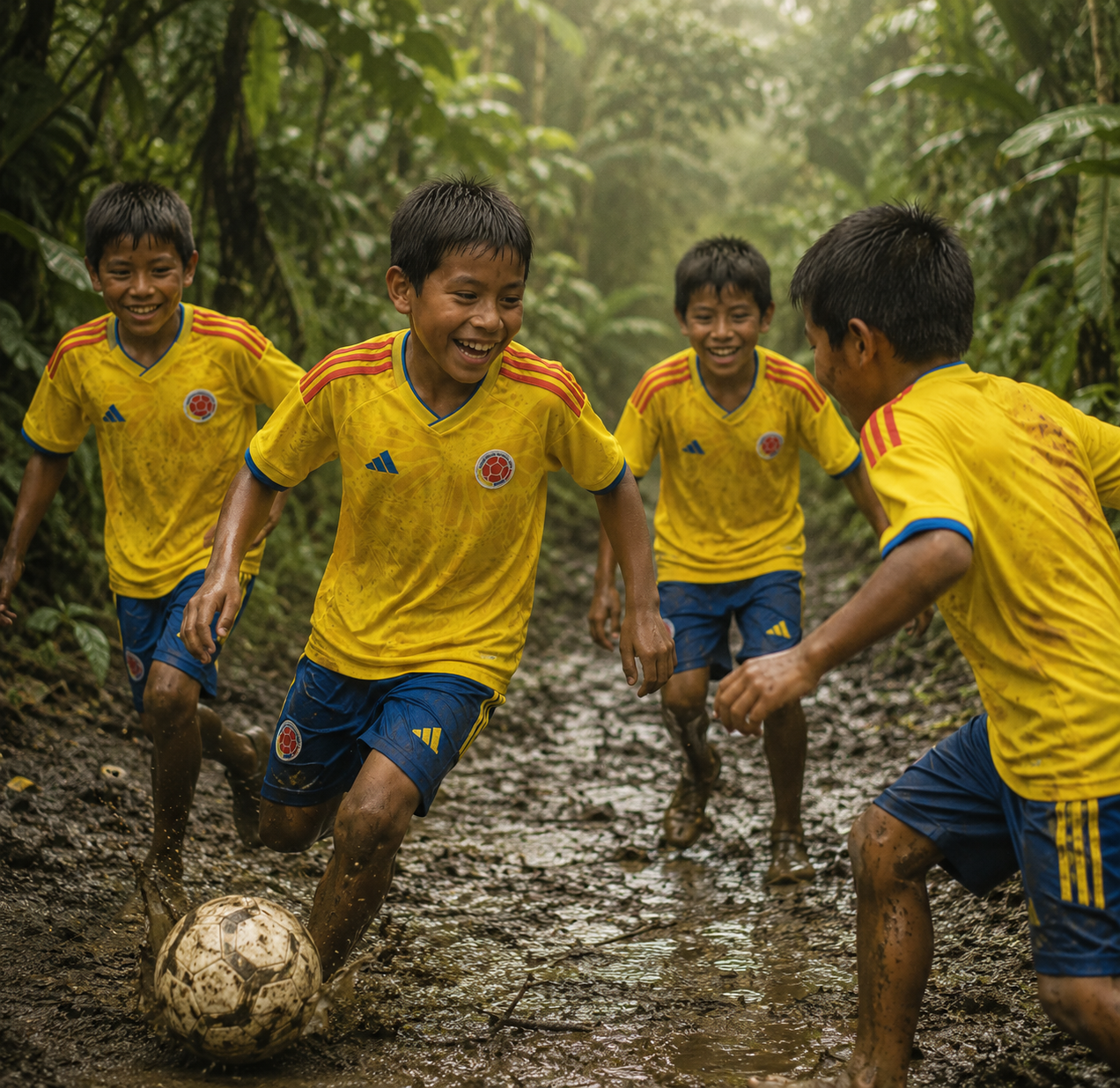 Colombia Home Kids Jersey 2026/2027