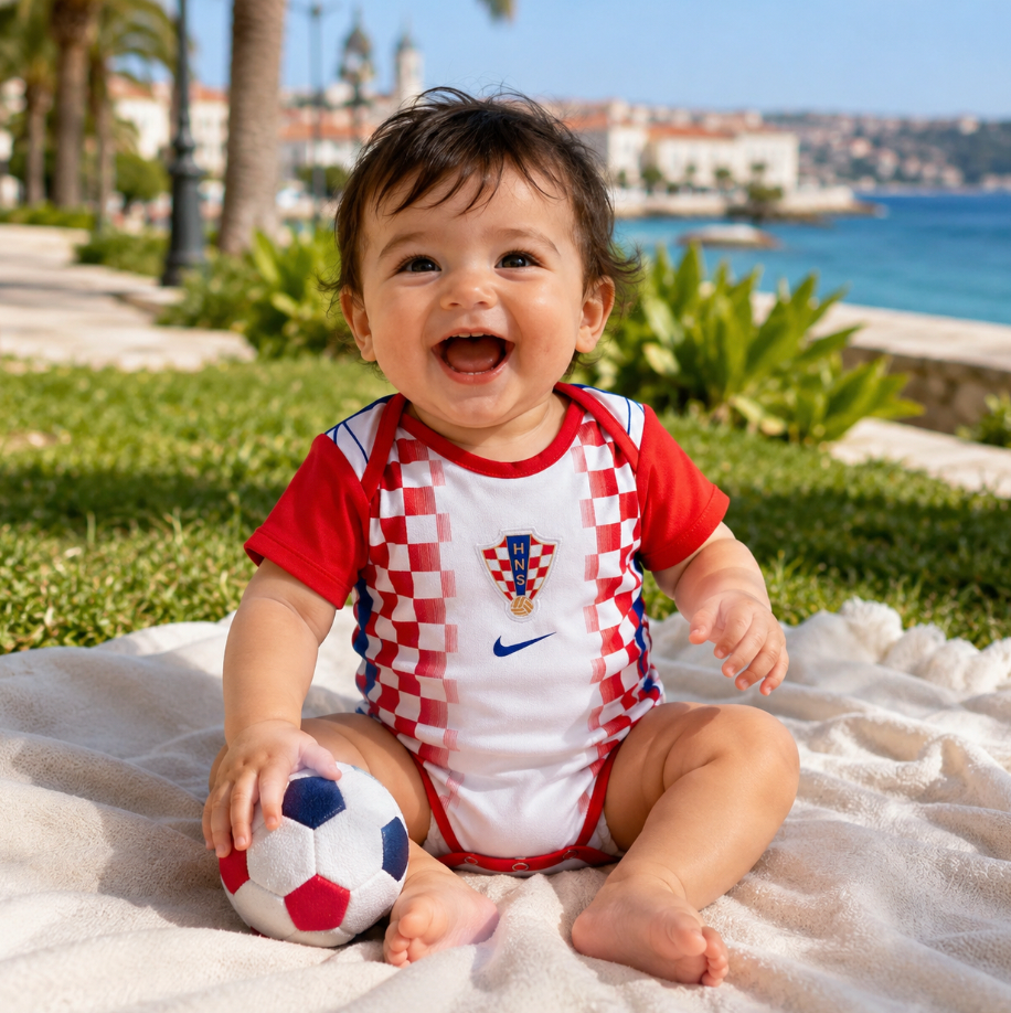 croatia baby jersey