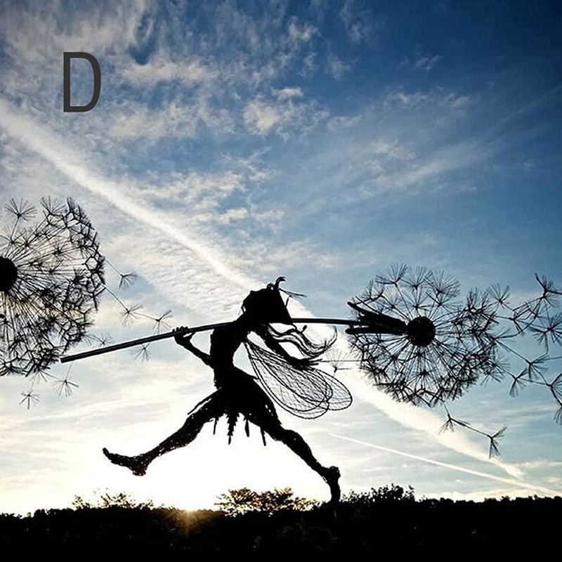 Essantials | Dancing Fairy Statue Steel - FairyDancer™