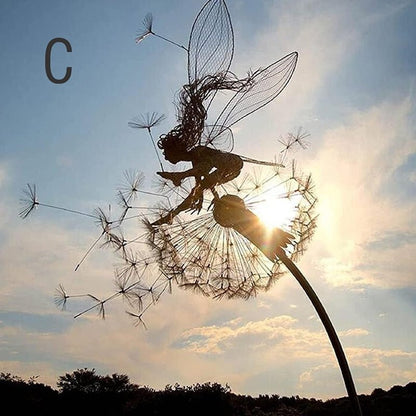 Essantials | Dancing Fairy Statue Steel - FairyDancer™